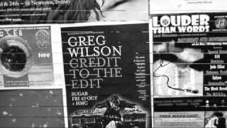 Greg Wilson Boogie Monster