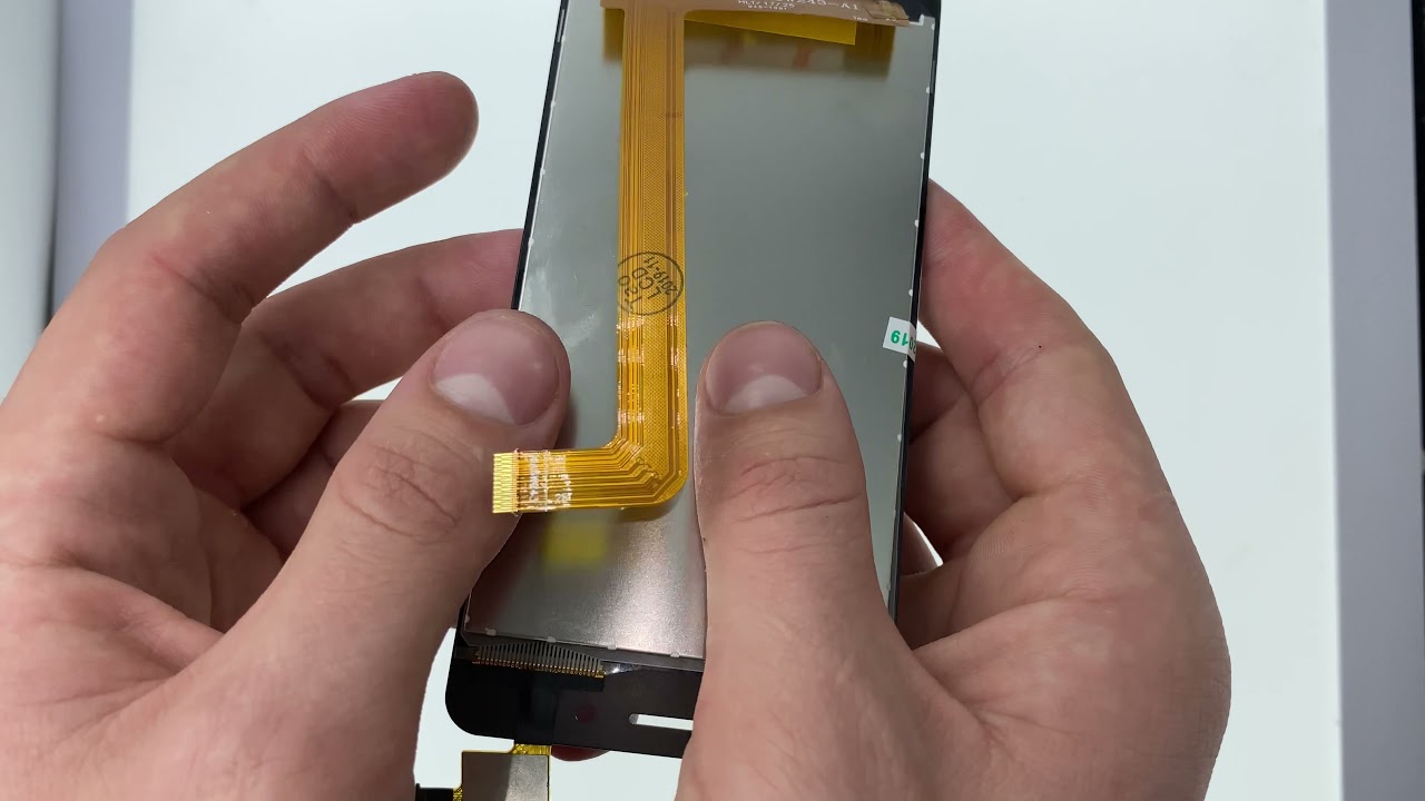 Fly FS458 Stratus 7 дисплей экран матрица модуль черный I обзор Vibro+