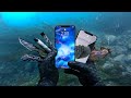 Found Working iPhone 12 Pro Max & iPhone X Underwater in River