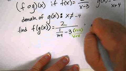 Composite Functions Part 2