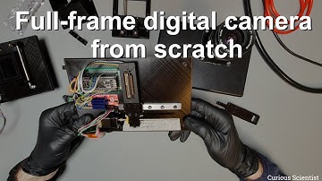 Building a full-frame digital camera from scratch
