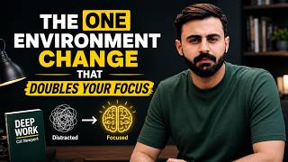 The ONE Environment Change That Doubles Your Focus Deep Work by Cal Newport