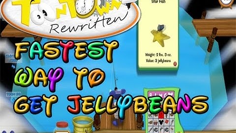 Toontown Rewritten : Fastest way to get Jellybeans!