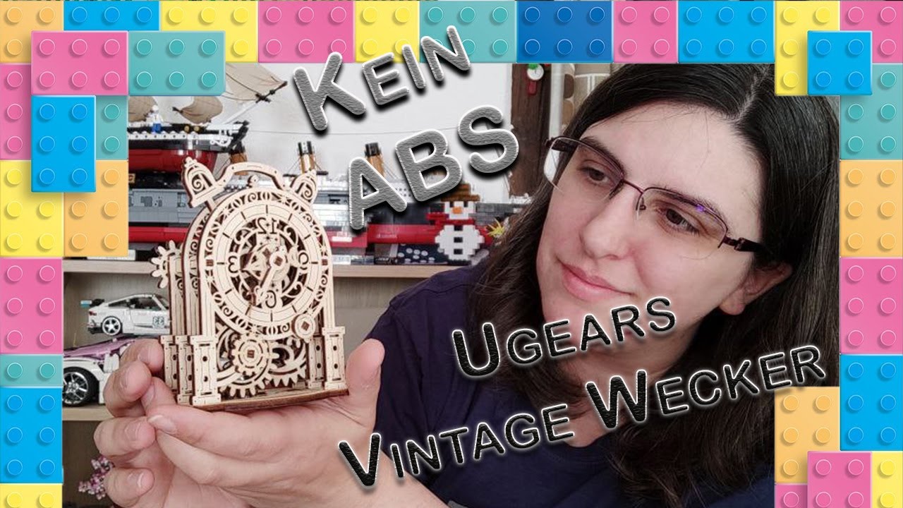 Es müssen nicht immer Noppen und ABS sein! Der Ugears Vintage Wecker bringt Bauspass Set Nr. 70163