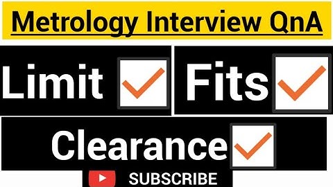 ||Metrology|| Limits,Fits&Tolerance|| Interview Questions & Answers ||A Mechanical Engineer