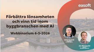 Förbättra Lönsamheten Och Vinn Tid Inom Byggbranschen Med Ai