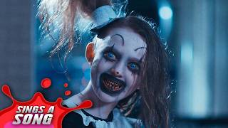 The Little Pale Girl Sings A Song (Terrifier 2 Art The Clown Scary Horror Parody)