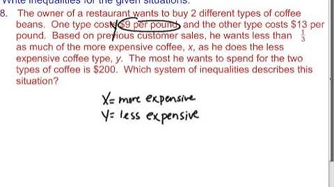 7 5 C   Systems of Inequalities Word Problems