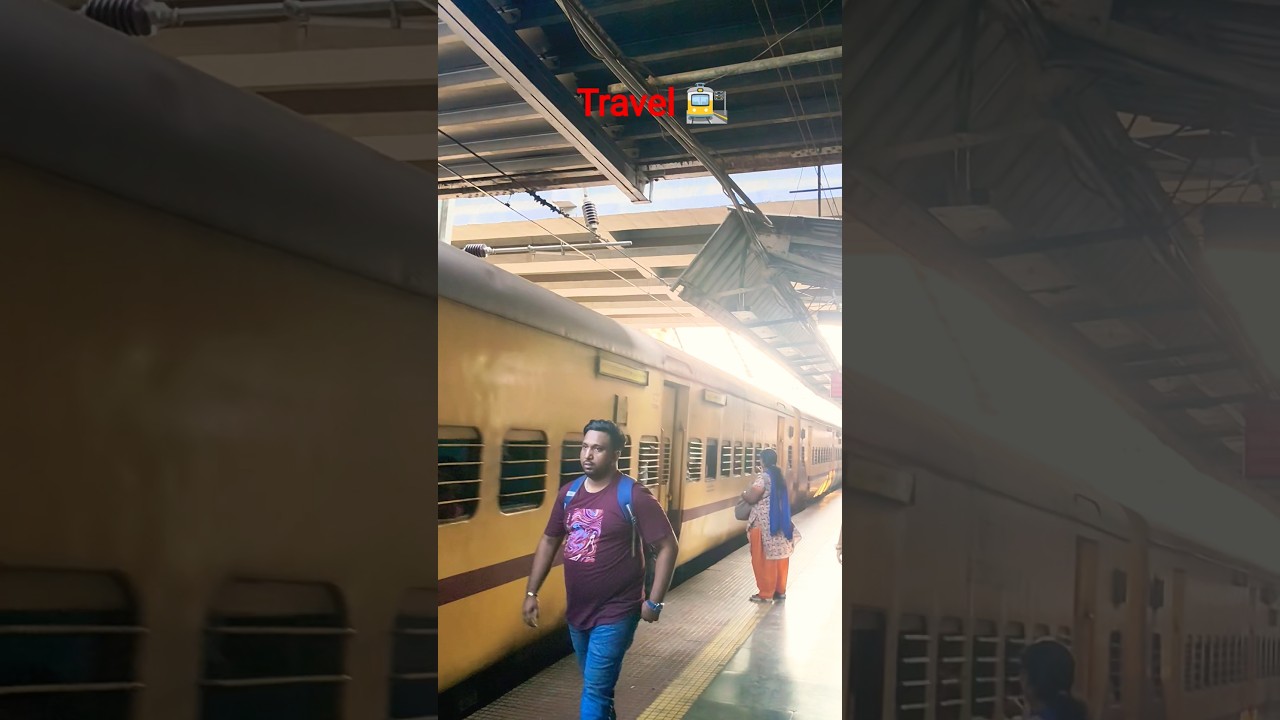 train running status video viral tarending 