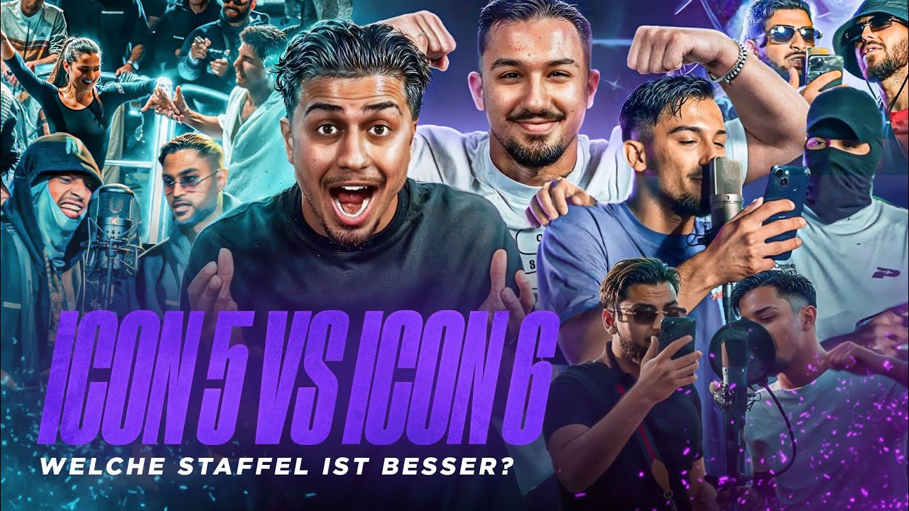 ICON 5 VS ICON 6❗️KENAN VERGLEICHT DIE STAFFELN 😳 (Amiga, Maradona, Stickyz 2, Faj Faj) Reaction