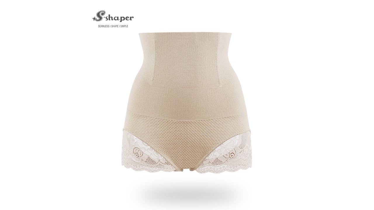 Women's Underwear Fashion High Waist Lace Briefs Knickers Lace Lingerie