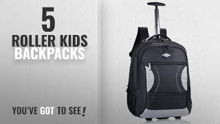 Top 10 Roller Kids Backpacks [2018 Best Sellers]: Rolling Backpack, Coofit Wheeled Backpacks Roller
