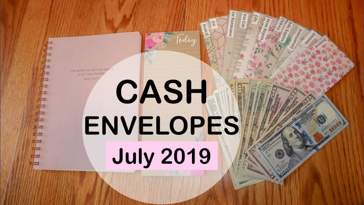 Stuffing my CASH ENVELOPES July 2019 | Dave Ramsey Inspired | Budget with me