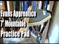 Evans Apprentice 7" Mountable Practice Pad - Unboxing/Review