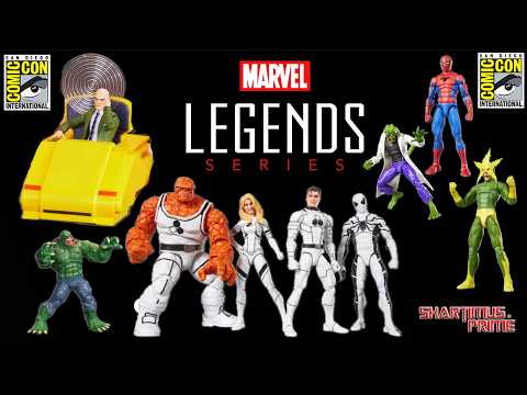 Marvel Legends SDCC 2026 Reveals Spider-Man 3-Pack, X-Men '97 Professor X, Future Foundation, & More