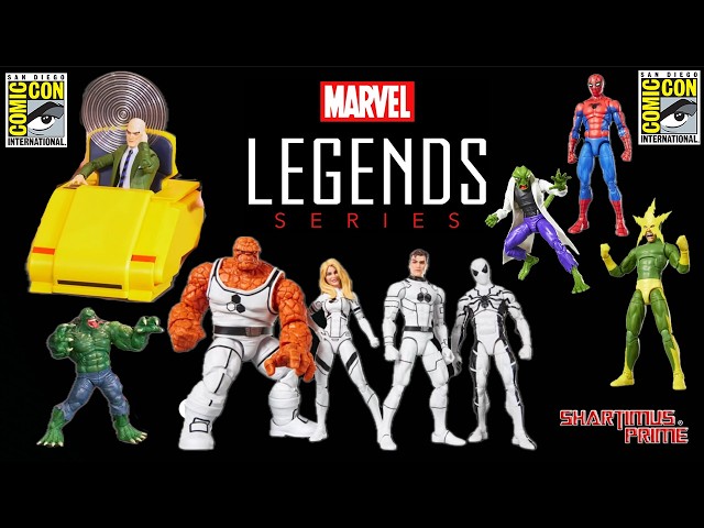 Marvel Legends SDCC 2026 Reveals Spider-Man 3-Pack, X-Men '97