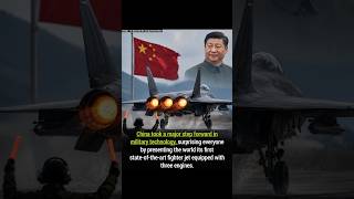 😱🔥 China’s New 3-Engine Fighter Jet Shocked The World! 😱✈️ #Shorts #trending #viral