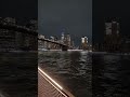 Time-lapse : the Brooklyn Bridge with a View of the WTC Tower