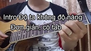 Hướng dẫn Intro Độ tạ không độ nàng đơn giản có tab