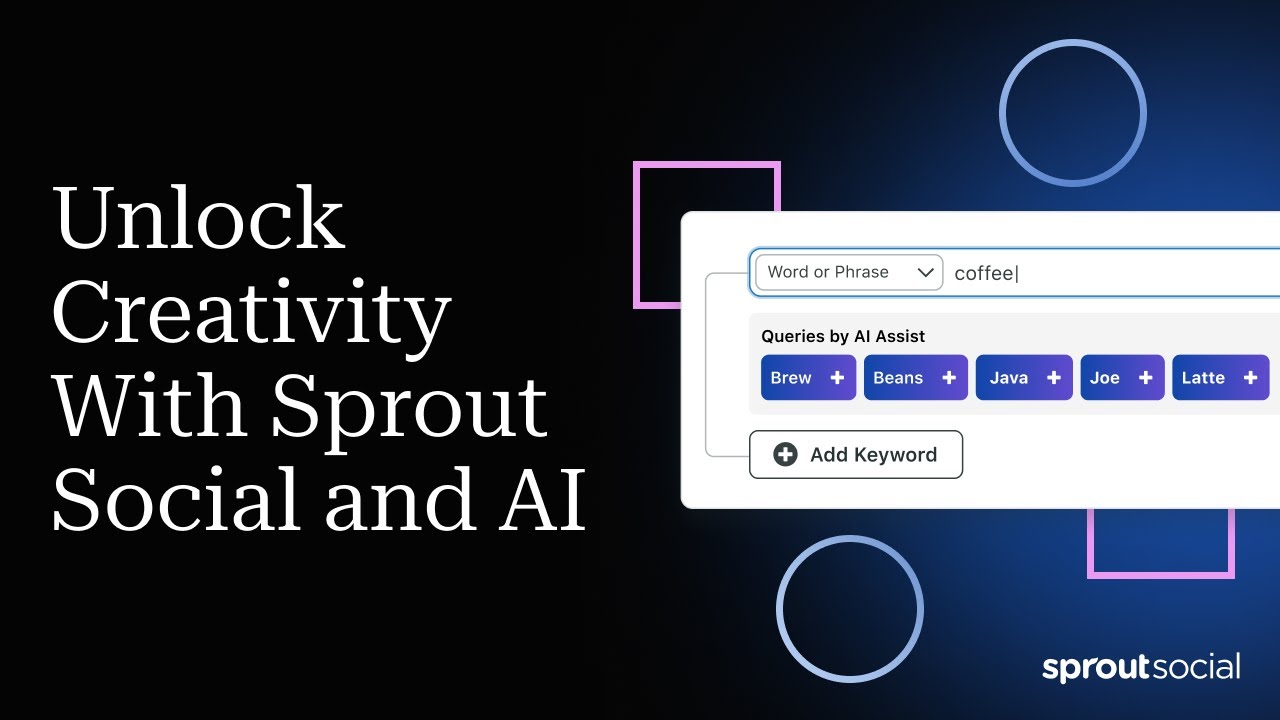 Unlock Creativity With Sprout Social and AI - YouTube