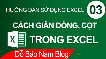 Học Excel cơ bản online #3: Hướng dẫn cách giãn dòng trong Excel