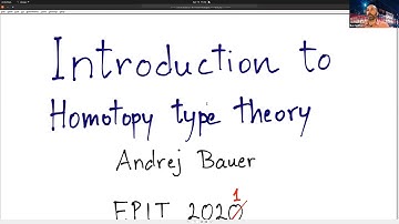 EPIT Spring School on HoTT: Bas Spitters Part 2 (h-Levels, type classes and HITs)