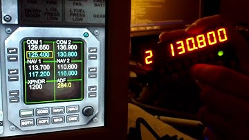 Arduino + TM1638 radio "stack"/controller for FSX