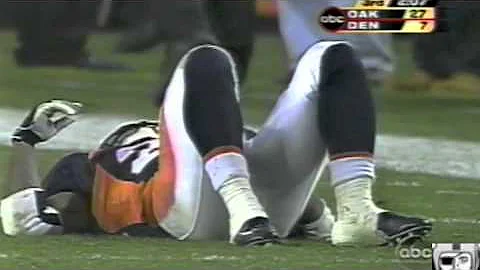 Bill Romanowski takes out Clinton Portis
