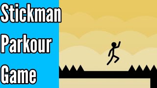 Stickman Parkour Game Android iOS Complete Gameplay Walkthrough All Levels screenshot 2