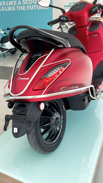 Bajaj Chetak 3501 Matt Red #chetak3501 #chetak3502