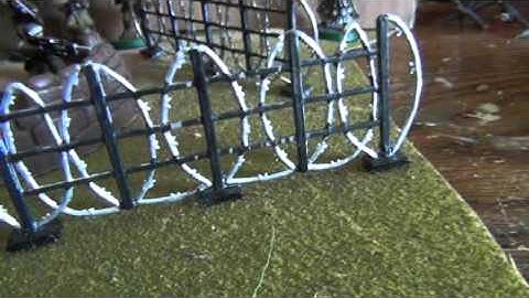 Warhammer 40k terrain Imperial Guard,ORKs and building.1