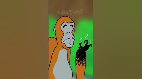 When you touch grass #gorillatag #oculusquest2 #animation #vr #monkey