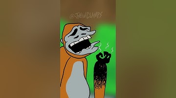 When you touch grass #gorillatag #oculusquest2 #animation #vr #monkey