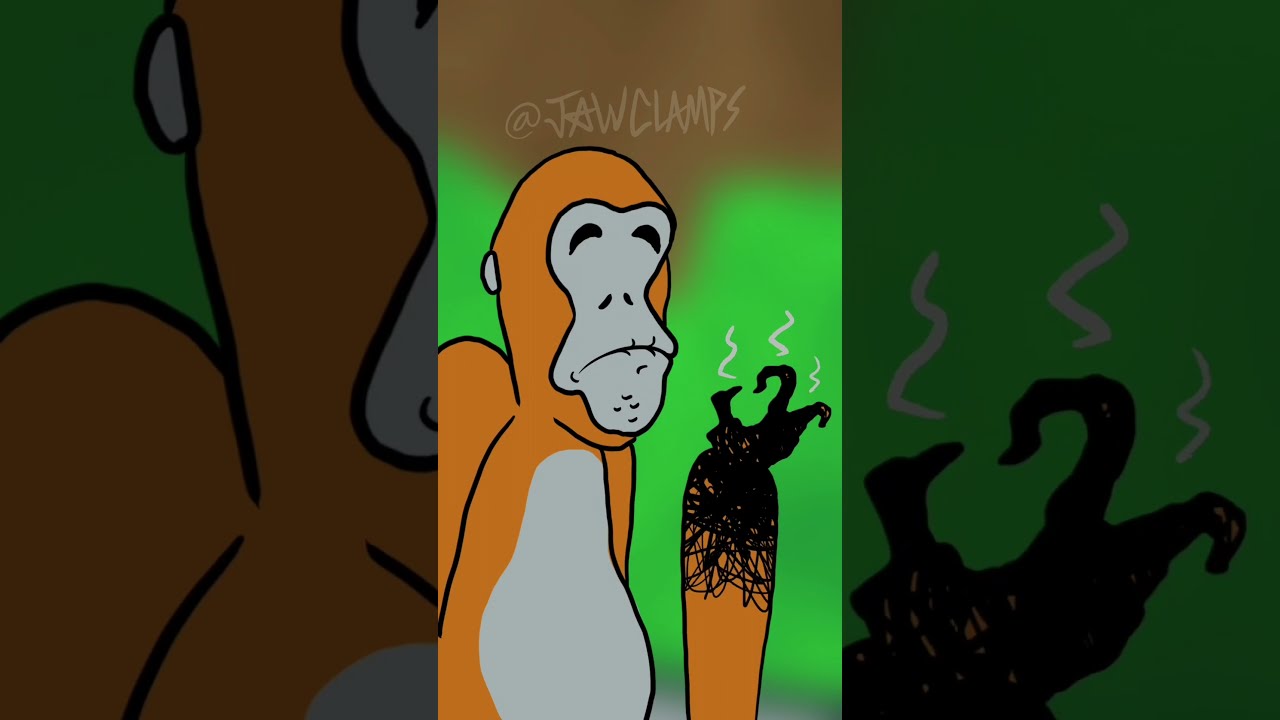When You Touch Grass Gorillatag Oculusquest2 Animation Vr Monkey
