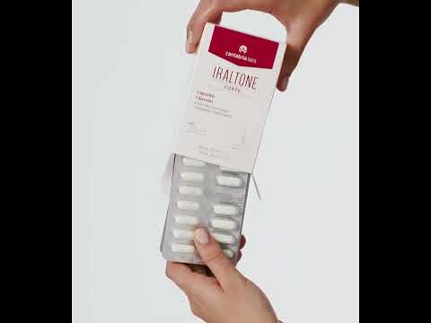 Капсули для лікування ослабленого волосся й нігтів Cantabria Labs Iraltone Forte Capsules, 60 капсул., видео 1