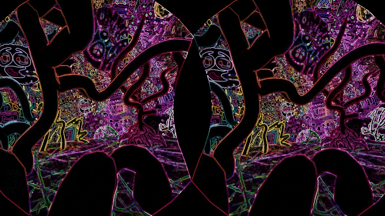 Vondruke - Dark Psychedelic Retro EDM | BandLab Original | Trippy Electronic Visuals