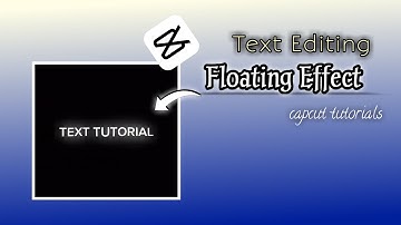 Floating text tutorials || capcut tutorial @AlightMotion @CapCutofficial