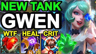 Wild Rift China Gwen Top  New Heartsteel Gwen OP Build Runes  Prestige Crystal Rose Gwen Skin