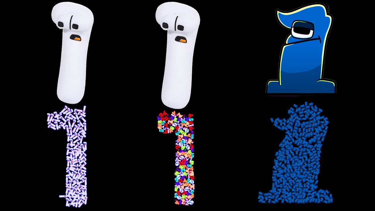 Number Lore Plush Numbers Filling with Numbers (110) YouTube