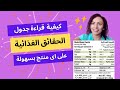 كيفية قراءة جدول الحقائق الغذائية بسهولة على اى منتج جدول_الحقائق_الغذائية نصائح_تغذية mp3