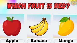 Englisch-Quiz für Kinder | Rate das Tier, die Farbe, die Frucht | Quizspiel für Kinder & Kleinkin... screenshot 1