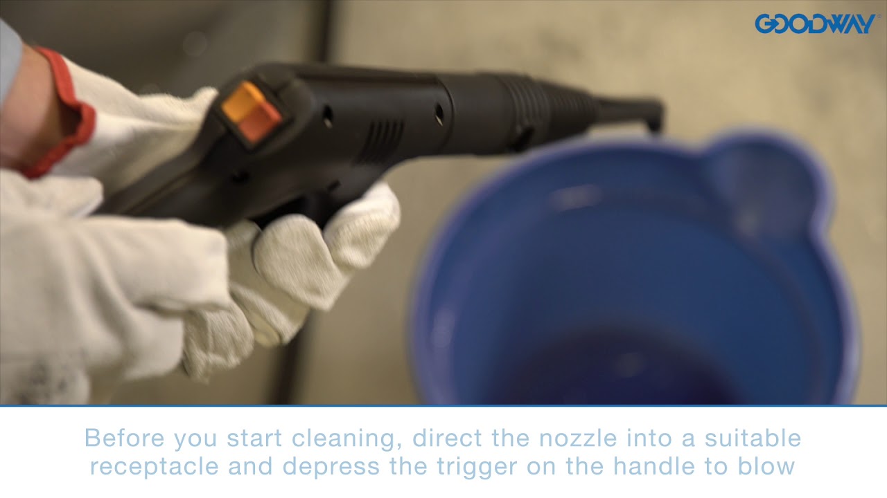 Goodway Technologies GVC1502 Steamer StartUp Video YouTube