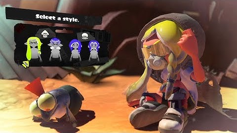 Splatoon 3: How to change your Character.
