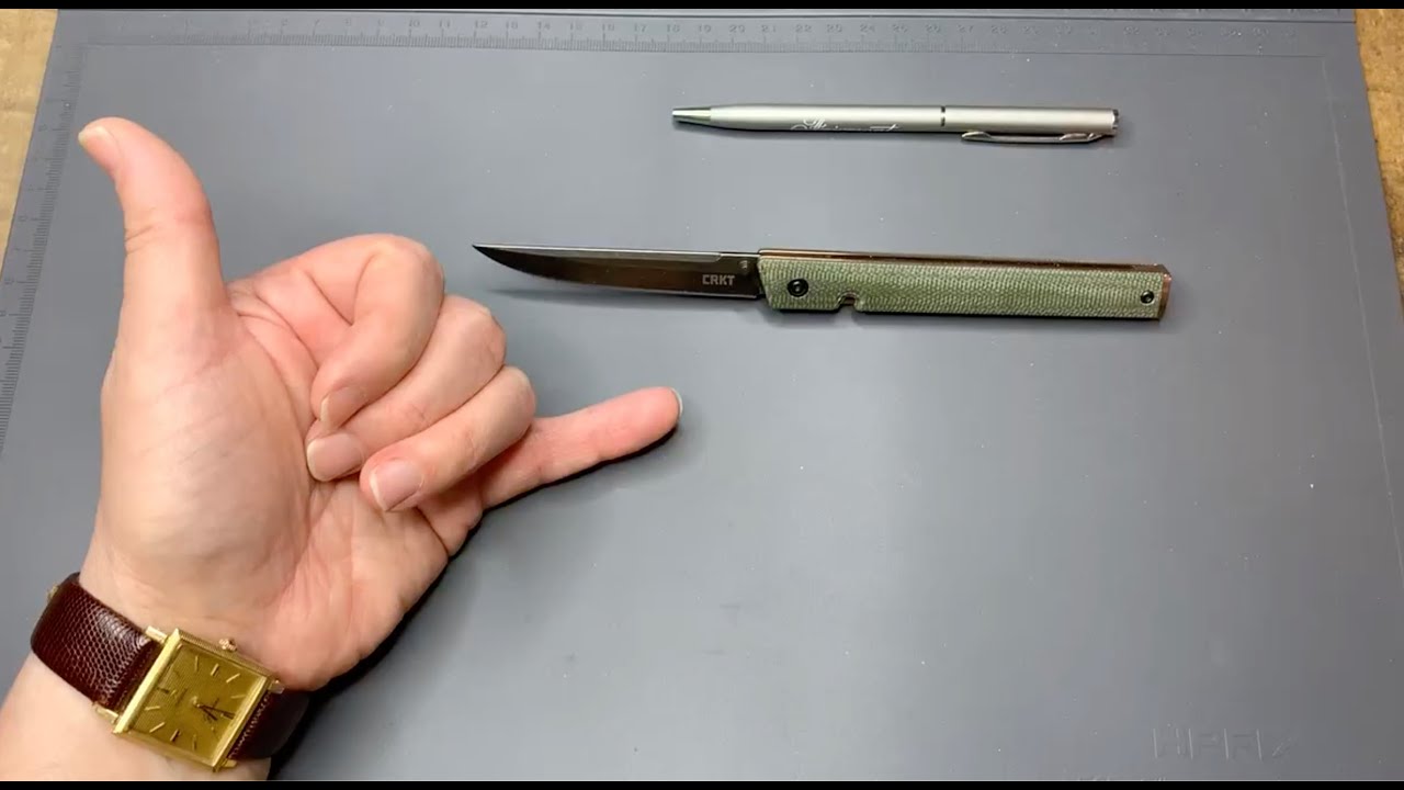 Unboxing Blade HQ Exclusive CRKT CEO (jade G10 And Black, 57 OFF