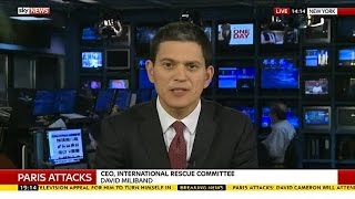 David Miliband: Equating Terrorism With Refugees Would Be A Tragedy