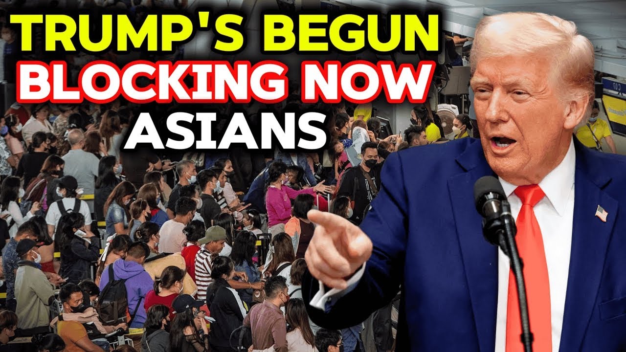 7 ASIAN Countries TRUMP May NEVER Let into the U.S. Again (2026)