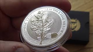 Germania Mint Silver Oak Leaf Review - IFF #155 - YouTube