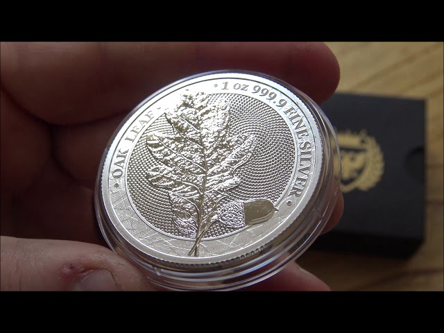 Germania Mint Silver Oak Leaf Review - IFF #155 - YouTube