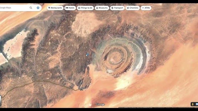 Cool Science places on Google Maps #1 Barringer Crater - YouTube