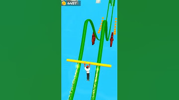 Stunt rails level 6 #shorts